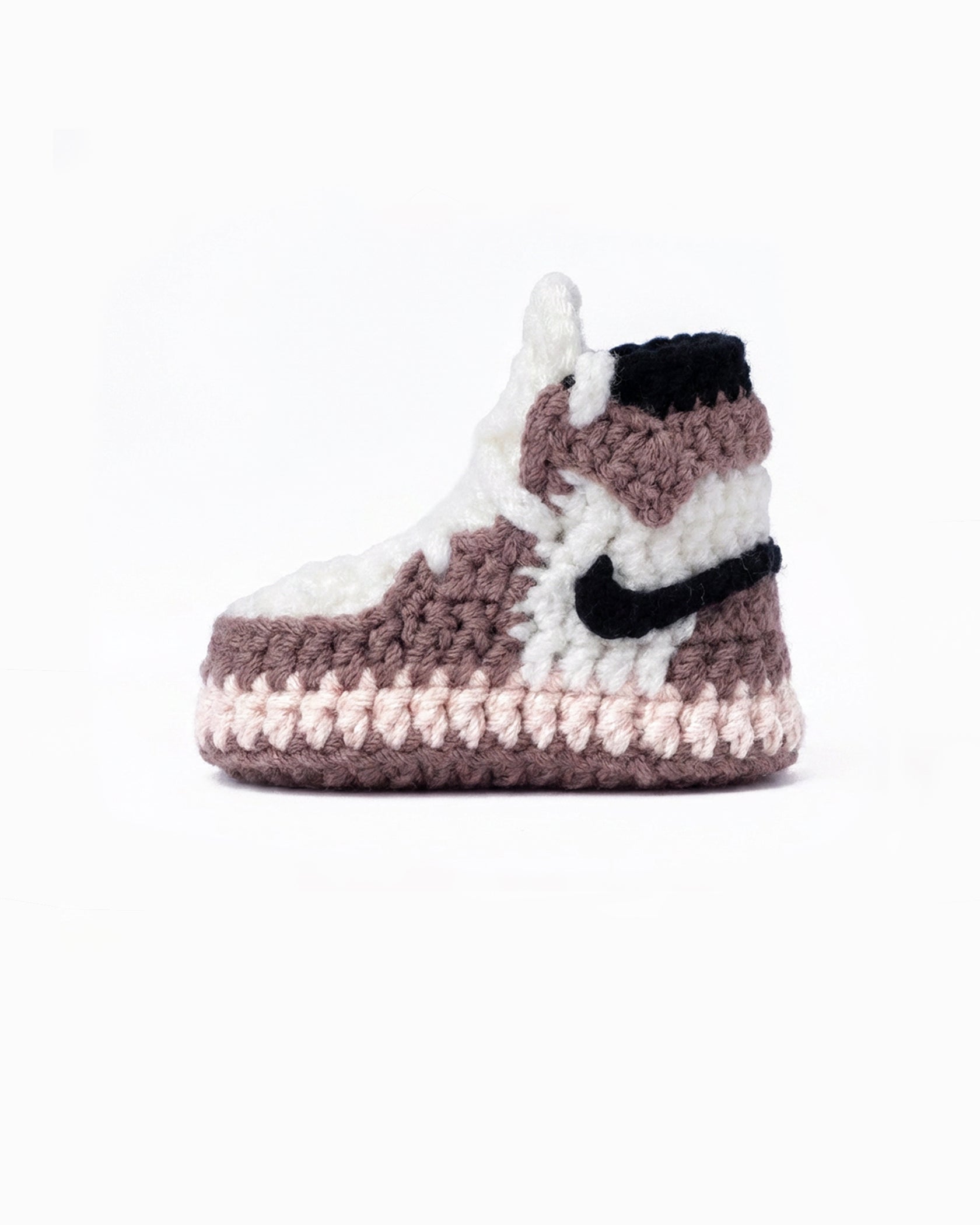 AJ BROWN/WHITE Chaussettes Baskets