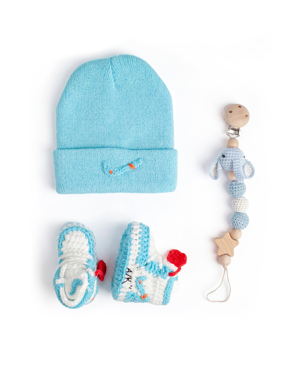 AJ1 OW BLUE GIFT PACK