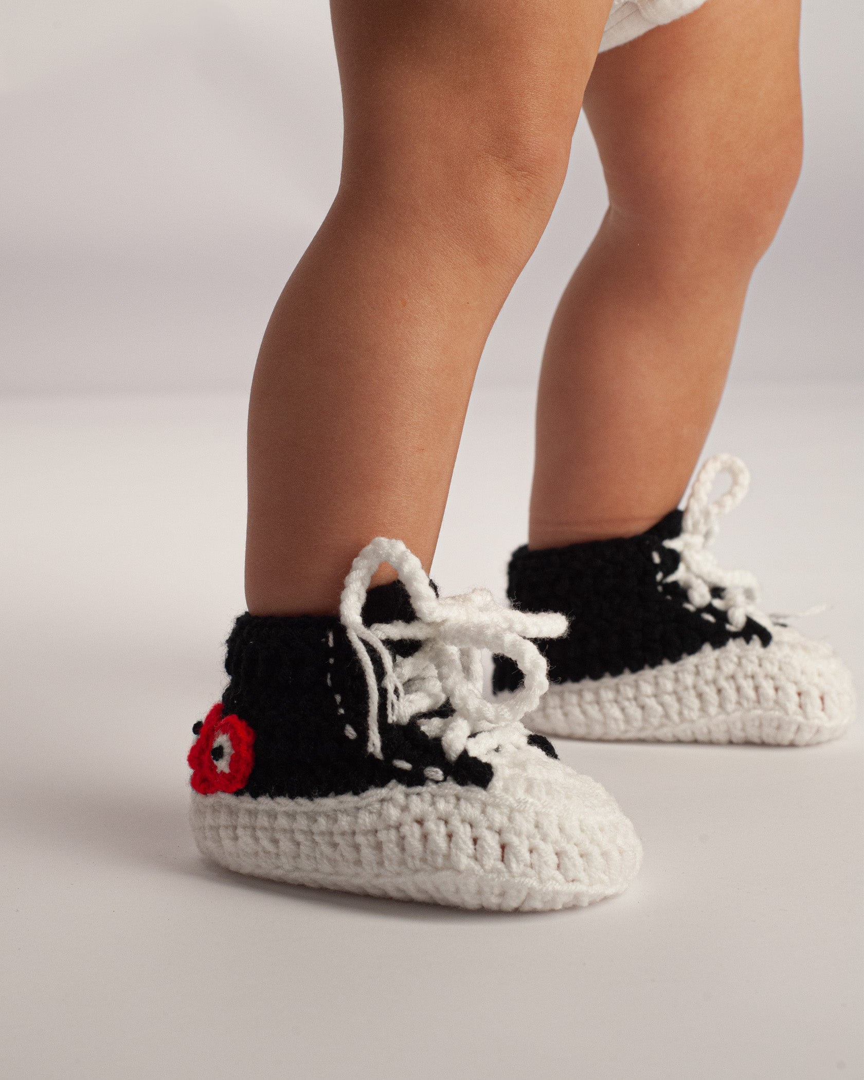 GARCON Black Sneaker Sokkies