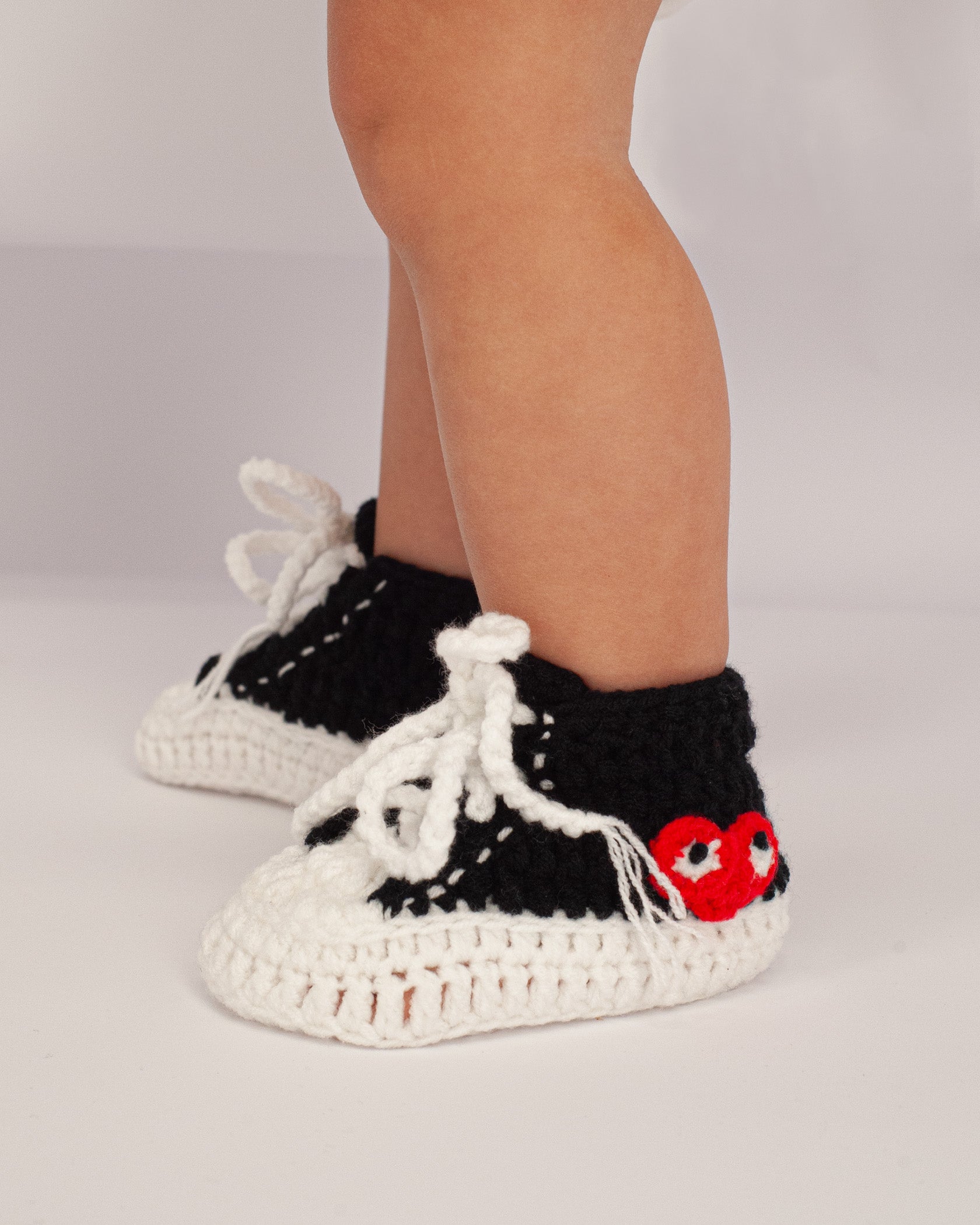 GARCON Black Sneaker Sokkies