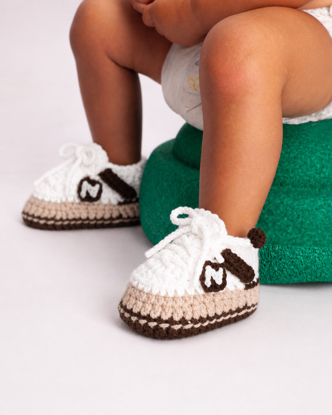 NB 550 BROWN Sneaker Sokkies