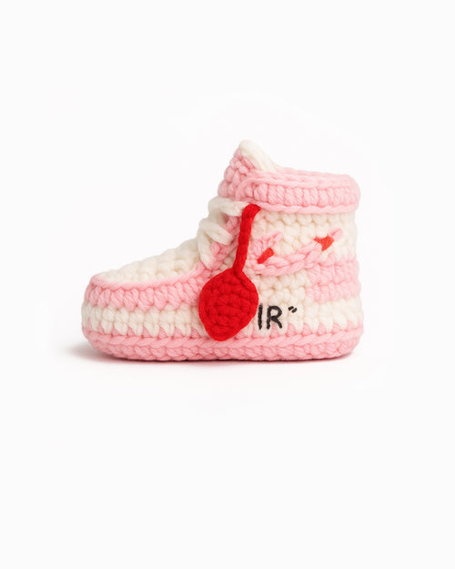AJ1 PINK Sneaker Sokkies