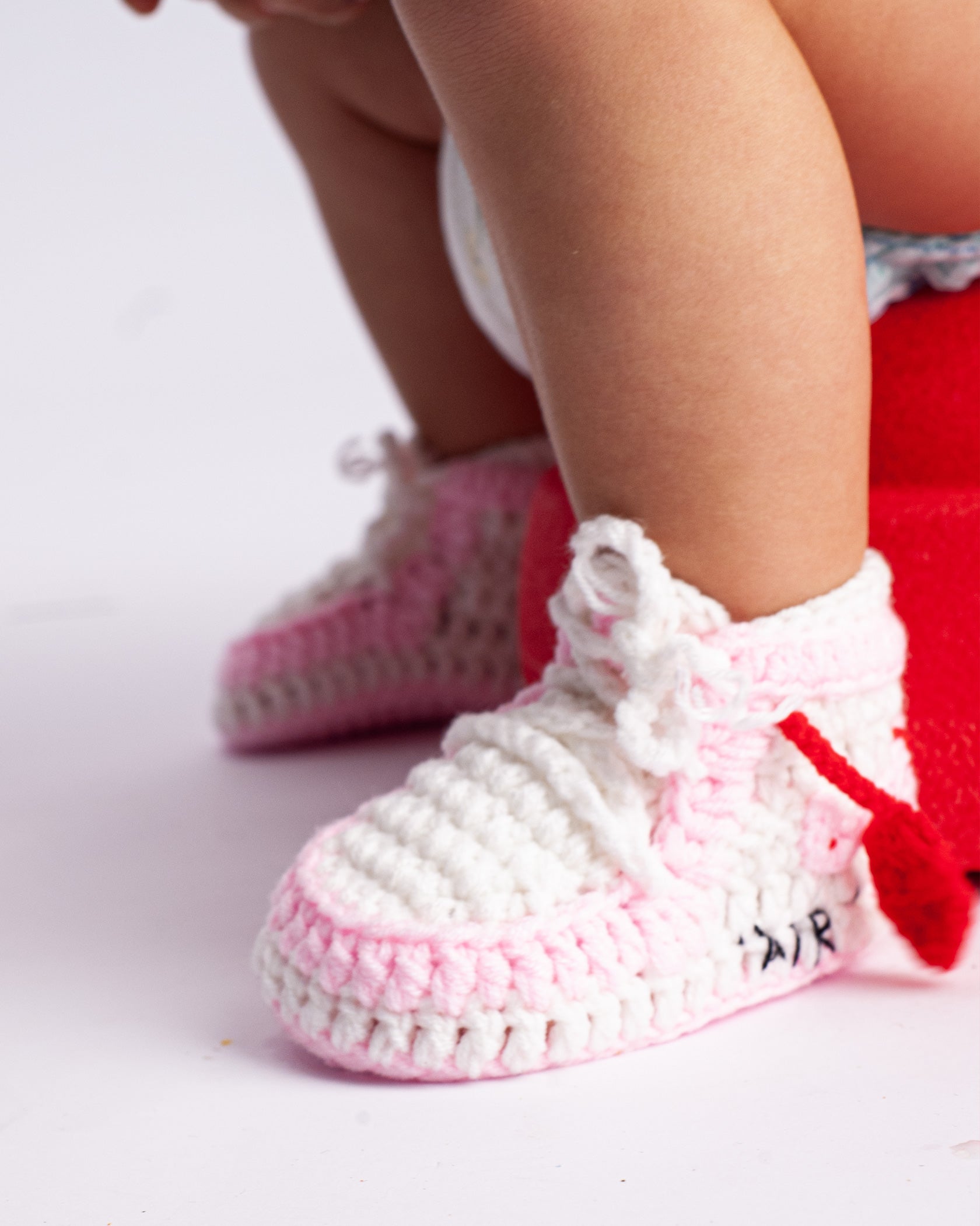 AJ1 PINK Sneaker Sokkies