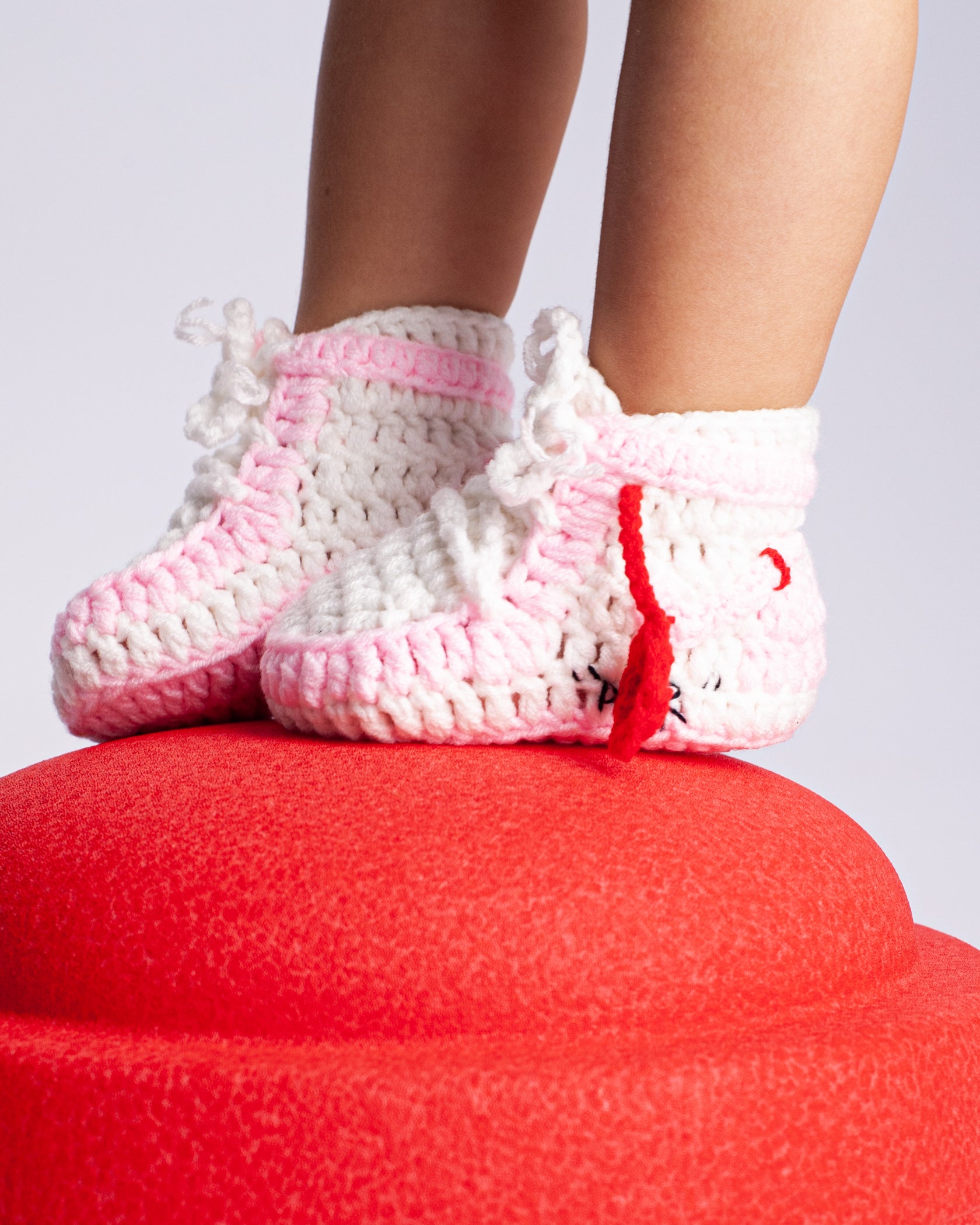 AJ1 PINK Sneaker Sokkies